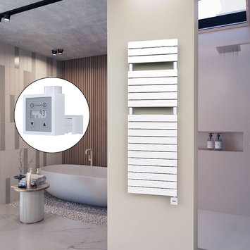 Radiva - 10H Electric Towel Warmer 500x1550 White Ktx3 600 W