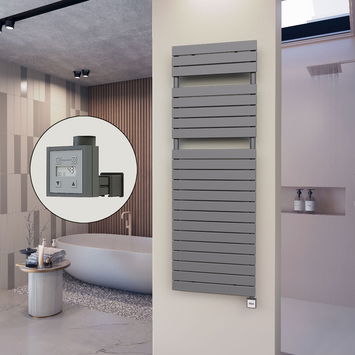  - 10H Electric Towel Warmer 600x1772 Anthracite Ktx3 1000 W