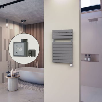 - 10H Elektrikli Havlupan 500x810 Antrasit Ktx3 600 Watt  - 10H Elektrikli Havlupan 500x810 Antrasit Ktx3 600 Watt