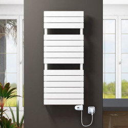 Radiva - 10H Elektrikli Havlupan 600x1180 Beyaz (Thesis Termostat) 600 W