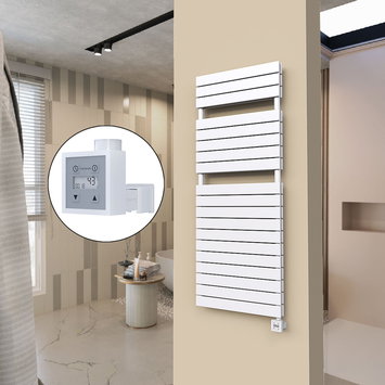 Radiva - 20H Electric Towel Warmer 600x1550 White Ktx3 1000 W