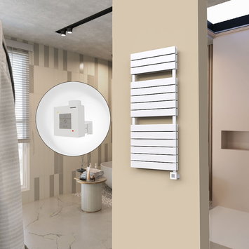 Radiva - 20H Electric Towel Warmer 500x1180 White Ktx1 600 W