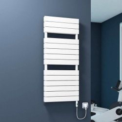 Radiva - 20H Sèche Serviettes Electrique 500x1180 Blanc (On/Off) 900 W