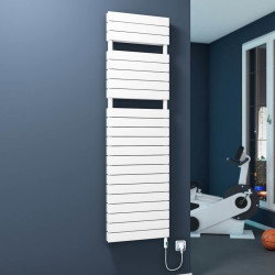 Radiva - 20H Sèche Serviettes Electrique 600x1772 Blanc (On/Off) 1500 W