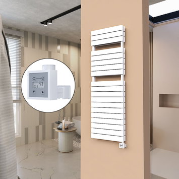 Radiva - 21H Electric Towel Warmer 500x1550 White Ktx3 1000 W