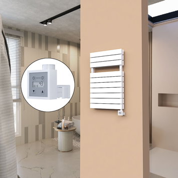 Radiva - 21H Electric Towel Warmer 500x810 White Ktx3 600 W
