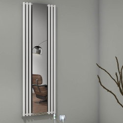 Radiva - Bahama Elektrikli Havlupan 540x1760 Beyaz (On/Off Düğmeli) 900W