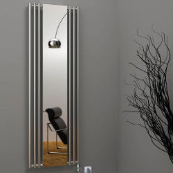 Radiva - Bahama Sèche Serviettes Electrique 540x1760 Chrome (On/Off) 600 Watt Radiva - Bahama Sèche Serviettes Electrique 540x1760 Chrome (On/Off) 600 Watt