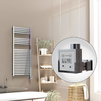 Radiva - Barbados Electric Towel Warmer 500x1200 Chrome Ktx3 300 W