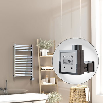 Radiva - Barbados Electric Towel Warmer 500x800 Chrome Ktx3 200 W
