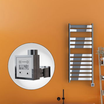 - Bora Bora Electric Towel Warmer 500x1200 Chrome Ktx3 300 W  - Bora Bora Electric Towel Warmer 500x1200 Chrome Ktx3 300 W