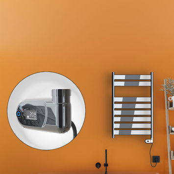 Radiva - Bora Bora Elektrikli Havlupan 300 Watt 500x800 Krom (Thesis Termostat)