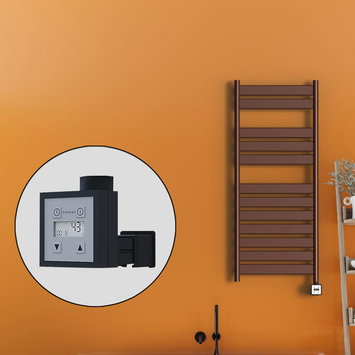 Radiva - Bora Bora Electric Towel Warmer 500x1200 Antique Copper Ktx3 300 W