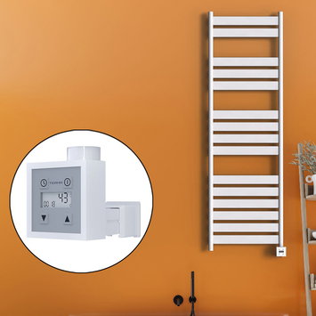 Radiva - Bora Bora Elektrikli Havlupan 500x1600 Beyaz (KTX3 Termostat) 1000W