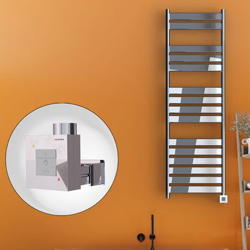 - Bora Bora Electric Towel Warmer 500x1600 Chrome Ktx1 300 W  - Bora Bora Electric Towel Warmer 500x1600 Chrome Ktx1 300 W