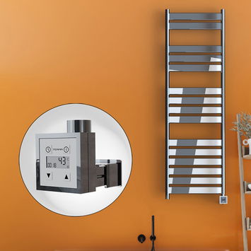 - Bora Bora Electric Towel Warmer 500x1600 Chrome Ktx3 300 W  - Bora Bora Electric Towel Warmer 500x1600 Chrome Ktx3 300 W