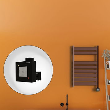  - Bora Bora Electric Towel Warmer 500x800 Antique Copper Ktx1 200 W