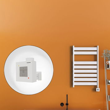 Radiva - Bora Bora Electric Towel Warmer 500x800 White Ktx1 300 W Radiva - Bora Bora Electric Towel Warmer 500x800 White Ktx1 300 W