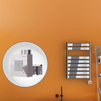 Radiva - Bora Bora Elektrikli Havlupan 500x800 Krom Ktx1 300 Watt