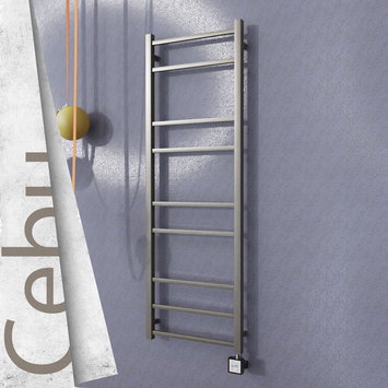 Radiva - Cebu Electric Towel Warmer 500x1395 Satine Finish Ktx3 200 W
