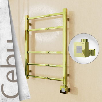 - Cebu Electric Towel Warmer 500x705 Gold Ktx1 200 W  - Cebu Electric Towel Warmer 500x705 Gold Ktx1 200 W