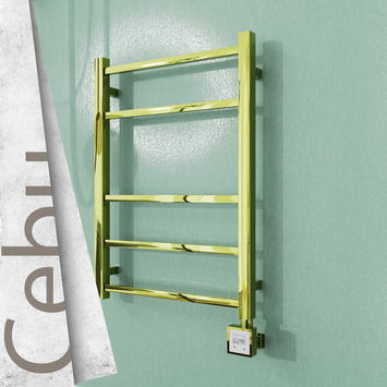 - Cebu Electric Towel Warmer 500x705 Gold Ktx3 200 W  - Cebu Electric Towel Warmer 500x705 Gold Ktx3 200 W