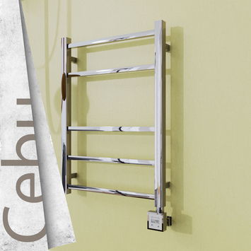 - Cebu Electric Towel Warmer 500x705 Polished Finish Ktx3 200 W  - Cebu Electric Towel Warmer 500x705 Polished Finish Ktx3 200 W