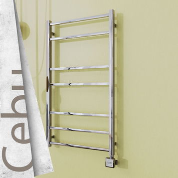  - Cebu Electric Towel Warmer 600x1050 Polished Finish Ktx3 200 W