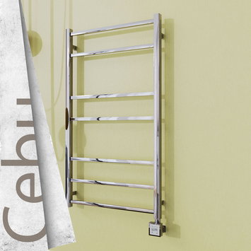 Radiva - Cebu Electric Towel Warmer 600x1050 Polished Finish Ktx3 200 W