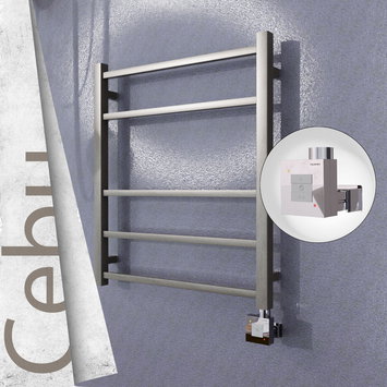 Radiva - Cebu Electric Towel Warmer 600x705 Satine Finish Ktx1 200 W