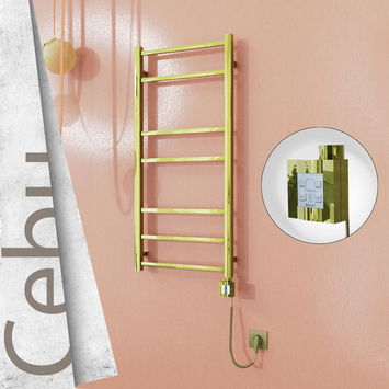 - Cebu Elektrikli Havlupan 500x1050 Altın Ktx4 200 Watt Spiral Kablolu  - Cebu Elektrikli Havlupan 500x1050 Altın Ktx4 200 Watt Spiral Kablolu