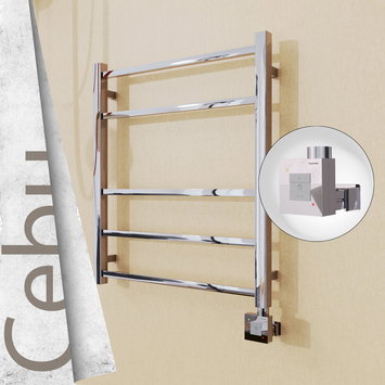 Radiva - Cebu Sèche Serviettes Electrique 600x705 Finition de polissage Ktx1 200 Watt