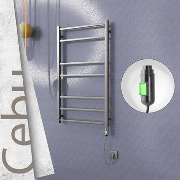 Radiva - Cebu Sèche Serviettes Electrique 600x1050 Finition peinture satiné. (On/Off) 200 W