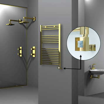 Radiva - HAITI Elektrikli Havlupan 600x1000 Düz Altın (KTX1 Termostat) 300W Radiva - HAITI Elektrikli Havlupan 600x1000 Düz Altın (KTX1 Termostat) 300W