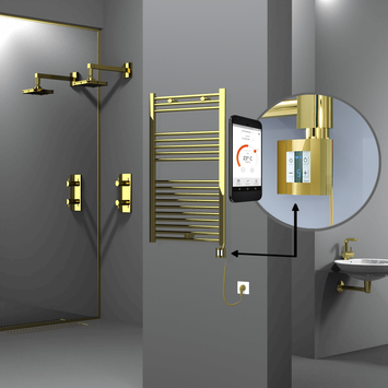 Radiva - HAITI Elektrikli Havlupan 600x1000 Düz Altın (KTX4 Termostat) 300W Spiral Kablolu Radiva - HAITI Elektrikli Havlupan 600x1000 Düz Altın (KTX4 Termostat) 300W Spiral Kablolu