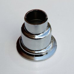 Radiva - Towel Warmer Tube Hiding Sleeve Plug-In Plastic Chrome
