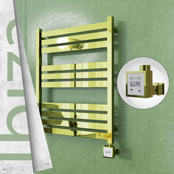  - Ibiza Electric Towel Warmer 600x780 Gold Ktx3 200 W