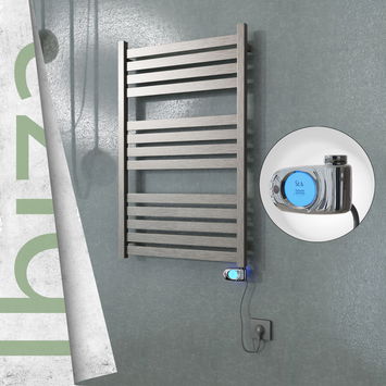 - Ibiza Electric Towel Warmer 600x960 Satine Finish (Musa Thermostat) 300 W  - Ibiza Electric Towel Warmer 600x960 Satine Finish (Musa Thermostat) 300 W