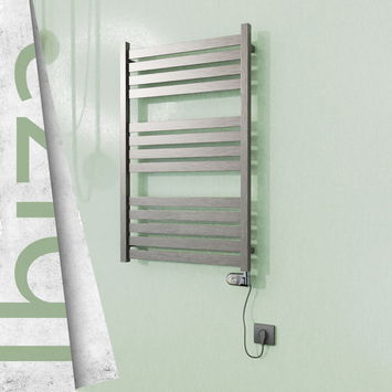 - Ibiza Electric Towel Warmer 600x960 Satine Finish (Thesis Thermostat) 300 W  - Ibiza Electric Towel Warmer 600x960 Satine Finish (Thesis Thermostat) 300 W