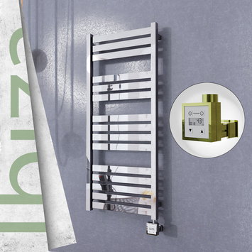 Radiva - Ibiza Elektrikli Havlupan 500x1165 Ayna Polisaj (KTX3 Termostat) 300W