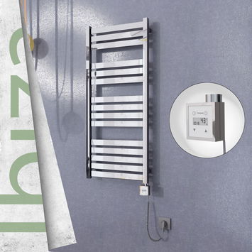 - Ibiza Elektrikli Havlupan 500x1165 Ayna Polisajli Ktx3 300 Watt Spiral Kablolu  - Ibiza Elektrikli Havlupan 500x1165 Ayna Polisajli Ktx3 300 Watt Spiral Kablolu