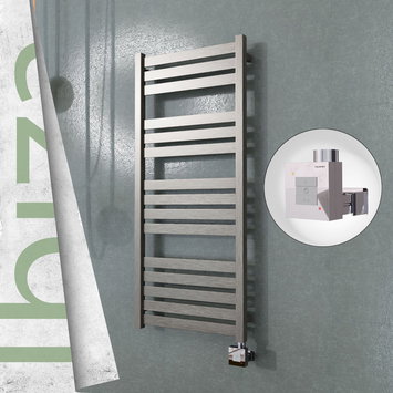 Radiva - Ibiza Elektrikli Havlupan 500x1165 Satine Polisaj (KTX1 Termostat) 300W
