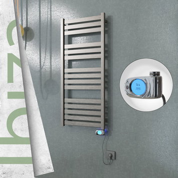 Radiva - Ibiza Elektrikli Havlupan 500x1165 Satine Polisaj (Musa Termostat) 300 W
