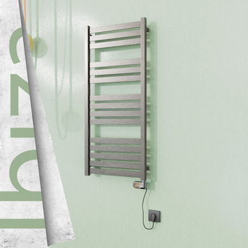 Radiva - Ibiza Elektrikli Havlupan 500x1165 Satine Polisaj (Thesis Termostat) 300 W