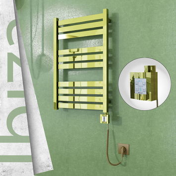 - IBIZA Paslanmaz Çelik Havlupan 500x780 Altın (KTX4 Termostat) 300W Spiral Kablolu  - IBIZA Paslanmaz Çelik Havlupan 500x780 Altın (KTX4 Termostat) 300W Spiral Kablolu