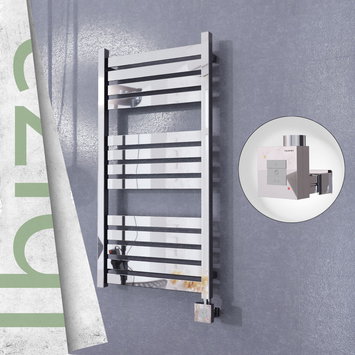 Radiva - Ibiza Elektrikli Havlupan 500x960 Ayna Polisajli Ktx1 300 Watt