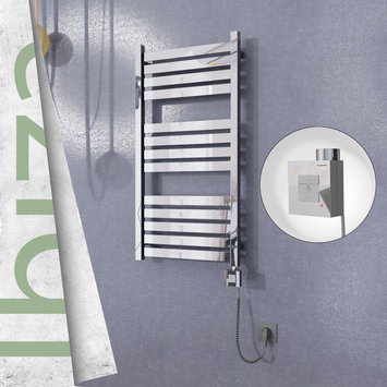 Radiva - Ibiza Elektrikli Havlupan 500x960 Ayna Polisajli Ktx1 300 Watt Spiral Kablolu