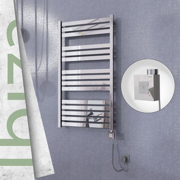 Radiva - Ibiza Elektrikli Havlupan 600x1165 Ayna Polisajli Ktx1 600 Watt Spiral Kablolu