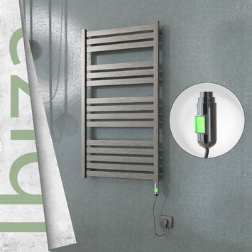 Radiva - Ibiza Elektrikli Havlupan 600x1165 Satine P. (On/Off Düğmeli) 600 Watt
