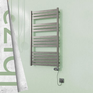 Radiva - Ibiza Elektrikli Havlupan 600x1165 Satine P. (Thesis Termostat) 600 Watt